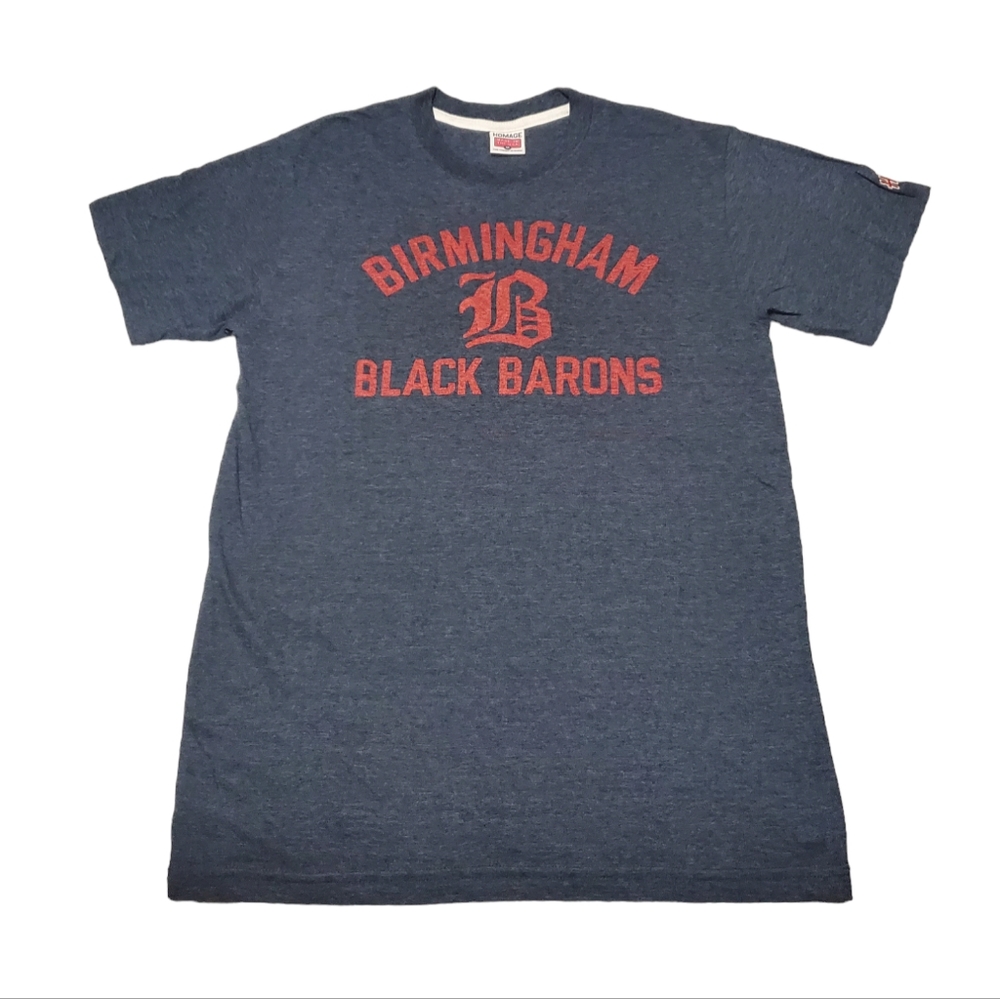 Old school Homage Birmingham Black Barons Negro Leagues tee